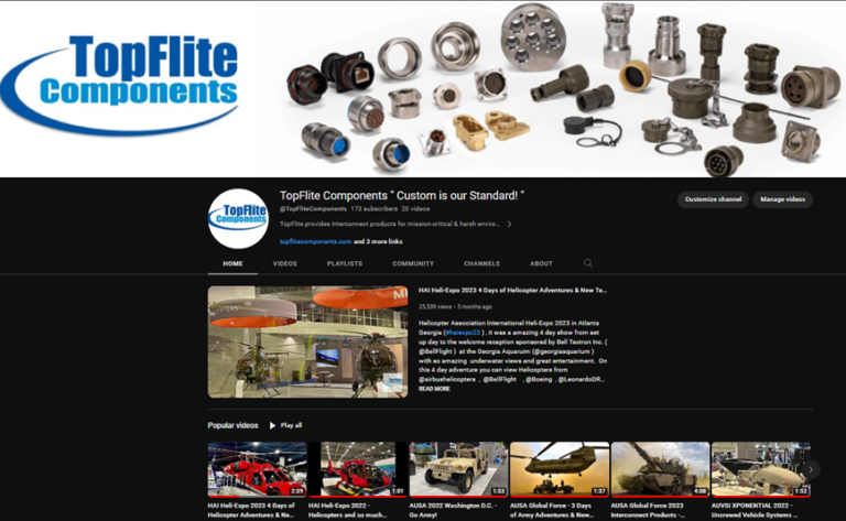 Topflite Component YouTube Channel